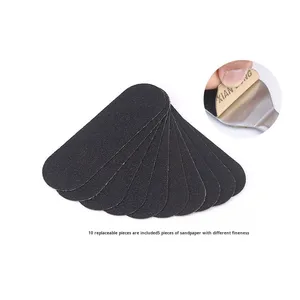 Grand dissolvant de callosités double face en acier inoxydable pour <span class=keywords><strong>pied</strong></span> de lit double exfoliant en papier de verre pour une <span class=keywords><strong>brosse</strong></span> efficace pour le soin des pieds - Product Image 3