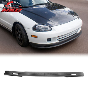 Alerón delantero estilo Mugen para Honda Civic Del Sol 93-97, sin pintar, PP, accesorio exterior de alta calidad - Product Image 1