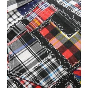 Pantalones a Cuadros para Hombre - Diseño a Cuadros Mixtos Coloridos, Ideal para Ropa Urbana y Tendencias Y2K, Casual y Vanguardista - Product Image 5