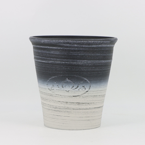 Pot de fleurs rustique durable et bon marché en plastique Grand Pot De Fleur avec texture mate Jardinière cylindrique Macetas Para Plantas Intérieur - Product Image 6
