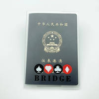 Porte-passeport transparent personnalisé, housse de passeport en PVC souple, porte-passeport en plastique transparent, protège-passeport