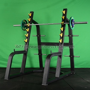 Wholesale Gym Strength Equipment Plate Loaded <strong>Squat</strong> Rack - Heavy Duty Power <strong>Cage</strong> for Weightlifting &amp; Training - Product Image 5
