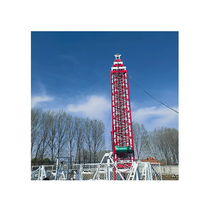 Chi phí thấp 30m cao mast thép monopole Viễn Thông tự hỗ trợ thông tin liên lạc bò (di động trên bánh xe) tháp