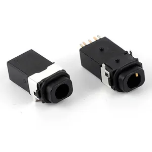 Ip67 Waterdichte Audio Jack 3.5Mm Smd 5pin Met O-Ring Audio Socket PJ-3170A