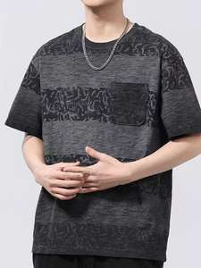 Vendite di fabbrica alta qualità 230 grammi di cotone puro t-shirt da uomo molti colori oversize supporto <span class=keywords><strong>Hommy</strong></span> e spedizione - Product Image 4