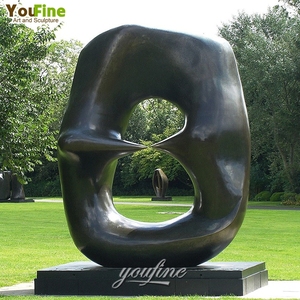Statue de <span class=keywords><strong>Sculpture</strong></span> en Bronze et cuivre du célèbre parc en plein air de <span class=keywords><strong>Henry</strong></span> potter, deux pièces inclinables - Product Image 6
