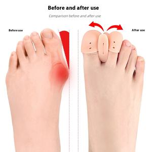 Dapat dicuci & dapat digunakan kembali Gel pemisah jari kaki bersirkulasi pemisah jari kaki untuk pria & wanita perenggang kaki - Product Image 5