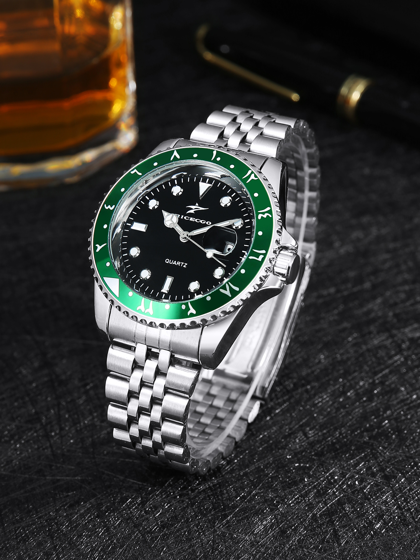 Noir-vert