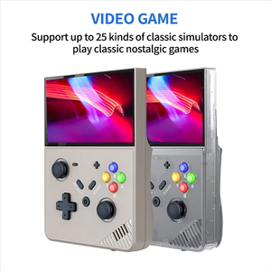 R43 Pro 64G Console de jeu portable 4.3 pouces 3D HD rétro lecteur de jeu facile à installer Open Source Linux Sys pour PSP PS1 N64 Durable - Product Image 4