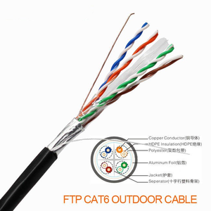 Mạng cáp ngoài trời <span class=keywords><strong>Ftp</strong></span> Cat6 305m Waterpoof <span class=keywords><strong>Cat</strong></span> <span class=keywords><strong>6</strong></span> cáp ngoài trời - Product Image 3