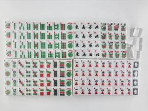 Set Mahjong Americano in Acrilico Inciso con Motivo Foresta di Cipressi, Novità 2026, Regalo per Intrattenimento Adulti - Product Image 4