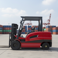 Chariot élévateur AGV entièrement électrique de 1,5 tonne avec batterie au lithium pour entrepôt, commerce de détail et restauration - Marque Jichuan