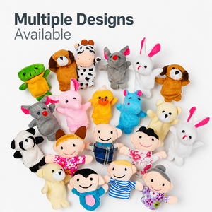 <span class=keywords><strong>Burattini</strong></span> da Dito per Bambini a Forma di Animali Morbidi, Giocattoli per Raccontare Storie e Giocare di Ruolo, Vendita Diretta dalla Fabbrica per Attività in Classe - Product Image 4