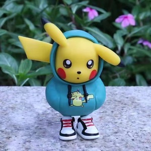 Douyin <span class=keywords><strong>Pikachu</strong></span> Anime Caja Sorpresa de Plástico GK Marca de Moda Pokémon Adorno para Coche Regalo de Cumpleaños WYPKL11 - Product Image 3