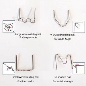 DIY 汽车保险杠钉子修补焊枪 500 件热熔钉子孔修复网用于塑料件固定焊丝 - Product Image 2
