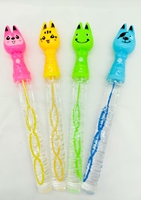 Machine à bulles Zhengzheng, jouet aquatique indispensable pour pique-niques en extérieur, baguette à bulles en plastique de 25 cm, modèle dessin animé, vente chaude pour les magasins