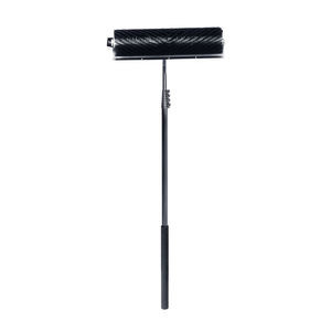 Solar Panel Cleaning Roller Brush with Soft PP and Nylon Bristles Telescopic Long Handle for PV System Maintenance - Product Image 2
