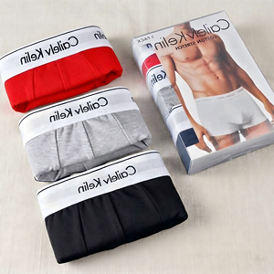 Bóxers de Diseñador de Lujo, Ropa Interior de Talla Grande para Hombre, Bóxers con Logotipo Personalizado, Ropa Interior Premium para Hombre 2026 - Product Image 1