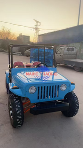 Mini Jeep con Motor de 150 CC, Mini Willys Jeep para Niños con 2 Asientos para Adultos - Product Image 6