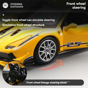 Modèle de voiture miniature 1:24 benz 488CHALLENGE 488PISTA SF90 STRADALE F1 <span class=keywords><strong>enzo</strong></span> Modèle de voiture en métal Jouets Ornement Décoration Modèle de supercar - Product Image 5