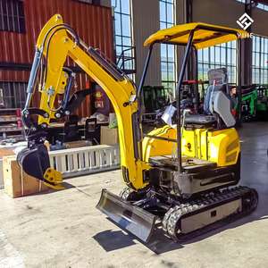 Mini-excavatrice de 1,5 tonne CE EPA EU Stage V, moteur à faibles émissions, idéale pour les flottes de <span class=keywords><strong>location</strong></span> et les travaux urbains, livraison gratuite - Product Image 1