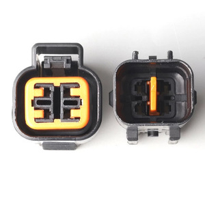 Conector de Sensor de Oxígeno de 4 Posiciones, Negro, PBT, Macho y Hembra, para Automóviles Hyundai - Product Image 3