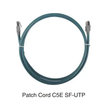 PVC/LSZH UTP Cat6 24AWG/26AWG U/FTP Bare Copper Jumper Patch Cord Computer Cable