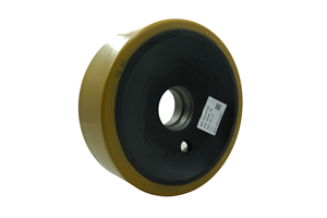 नया लिंडे R14/r16 pu ठोस फोर्कलिफ्ट व्हील 285 एक्स 100 0029902329 1500 किलोग्राम भार क्षमता मूल भागों - Product Image 2