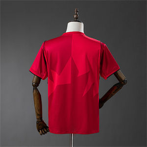 Milli Takım Ev Sahibi Futbol Forması Taraftar Versiyonu Unisex Kısa Kollu Retro Stil Hızlı Kuruyan Nefes Alabilen %100 Polyester - Product Image 2