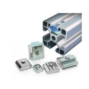 Écrou en T pour toutes les séries de profil en aluminium, idéal pour le marteau des pièces, 6 8 <span class=keywords><strong>10</strong></span>, coulissant, M4, M5, M6, M8, <span class=keywords><strong>10</strong></span> pièces au meilleur prix - Product Image 1