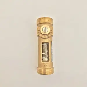 G3/4 "cơ khí đo lưu lượng đọc trực tiếp 2-8l/min USC-MS43TA mùa xuân lưu lượng kế Brass Flow Reader cân bằng van