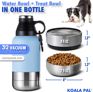 New Product 32oz 2024 Luxury 3 in 1 Pet Travel <b>Water</b> Dog Bottle Stainless Steel Insulated <b>Jug</b> Portable Pet <b>Water</b> Bottle - Product Image 2