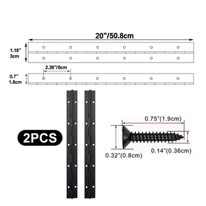 บานพับเปียโนแบบต่อเนื่องขนาดใหญ่หนา1.2มม. กว้าง30มม. ทำจากสเตนเลสพ่นสีแบบมีรู - Product Image 2