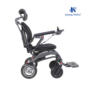 Sedia a Rotelle Elettrica Leggera con Motore Brushless, Reclinabile, in Alluminio, a Sgancio Rapido, Personalizzabile per Anziani e Disabili - Product Image 3