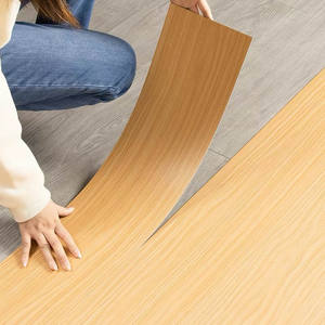 3 mm Self Adhesive Vinyl LVT Floor <b>Sticker</b> Waterproof Wood Peel and Stick Floor for Bathroom <b>Kitchen</b> - Product Image 2
