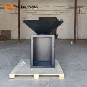 Barbecue multi-combustibles en acier corten pour l'extérieur, cuisinière, chaudière, 7 brûleurs, facile à assembler, dispositif de sécurité contre les flammes pour plancha d'extérieur - Product Image 5