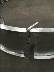 Alimentador de heno redondo de acero galvanizado para exteriores, para ganado, caballos y <span class=keywords><strong>ovejas</strong></span> - Product Image 2