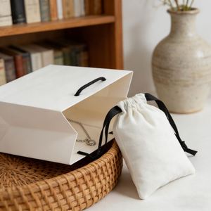 Sacs à chaussures en toile de coton biologique à cordon de serrage, robustes et recyclables, pour hôtel, blanchisserie, vêtements et chaussettes, prix usine personnalisé - Product Image 5
