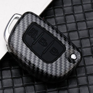Étui de protection pour clé de voiture intelligente ABS à 3 ou 4 boutons pour Hyundai Tucson Santa Fe Rena Sonata Elantra Creta Ix35 Ix45 I10 I30 I40 Accessoires - Product Image 5