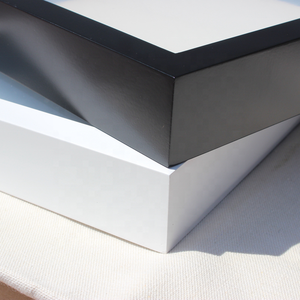 Hot Bán Thân Thiện Với Môi Trắng Hộp Gỗ Cổ Khung Trang Trí Nội Thất <span class=keywords><strong>3D</strong></span> Bóng Hộp Khung Hình Ảnh - Product Image 2