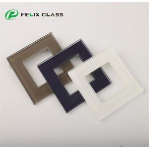 Customized Switch Tempered Glass with Silk Screen Printing for Smart Wall <b>Socket</b> - Product Image 6