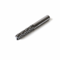 Fraise à dents en carbure monobloc pour routeur CNC, pour fraisage de PCB / bois / fibre de carbone, fraise en carbure D1-D20