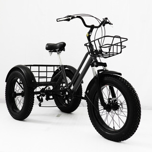 <span class=keywords><strong>Shimano</strong></span> Pedal sepeda roda tiga dewasa, grosir Pedal kargo tiga roda 20*2024 rem cakram 7 kecepatan baja 4.0 - Product Image 2