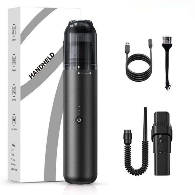 Handheld Vacuum Cordless 16000Pa Wireless Car Vacuum Cleaner Cordless Rechargeable Powerful Suction, Portable Vacuum with Blower