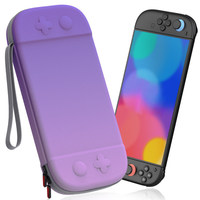 Untuk Nintendo Switch 2 konsol belakang transparan desain ergonomis dengan pelindung layar TPU cangkang Dockable