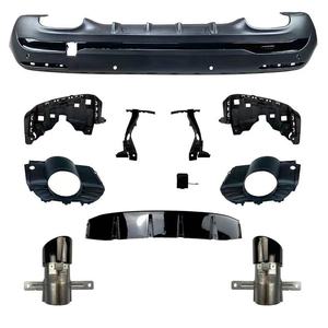 Diffuseur de pare-chocs arrière en plastique ABS noir brillant style AMG H247, montage direct, compatible avec Mercedes Benz <span class=keywords><strong>GLA</strong></span> H247 <span class=keywords><strong>2020</strong></span>+ - Product Image 5