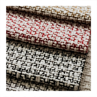 Tissu Jacquard de Luxe en Coton Teint Fil à Fil, Écologique et Respirant, pour Ameublement, Canapé et Literie