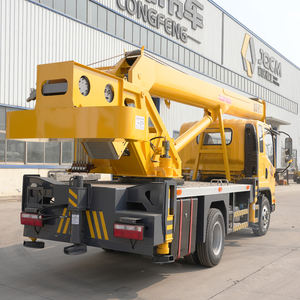 JQCM baru 8 Ton FAW Jiefang mobil truk derek dengan pengendali jarak jauh mesin kerekan lengan teleskopik truk derek - Product Image 6