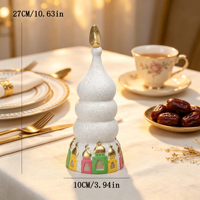 Vente directe fabricant : Ornements architecturaux de style arabe à motif croissant de lune, pour festivals du Moyen-Orient, vente d'usine