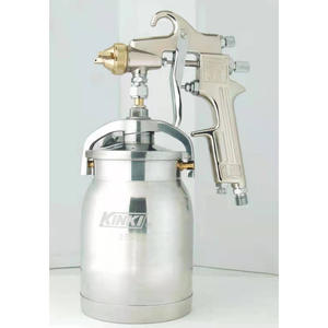 Vente en gros Jinli 88 <span class=keywords><strong>Pistolet</strong></span> pulvérisateur par le Japon Pot supérieur et inférieur à haute atomisation Calibre 1.5 et 1.8 Pulvérisation de peinture avec type d'alimentation par aspiration - Product Image 5